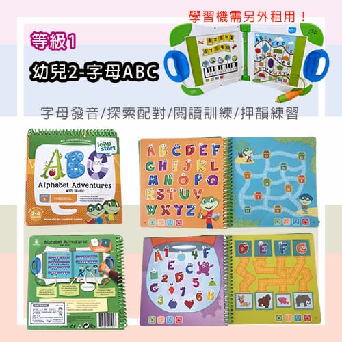 【LeapFrog 跳跳蛙】幼兒2-字母ABC-玩具出租 (2)-94KSE.jpg